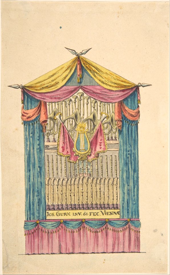Design for a Fanciful Organ MET DP803802