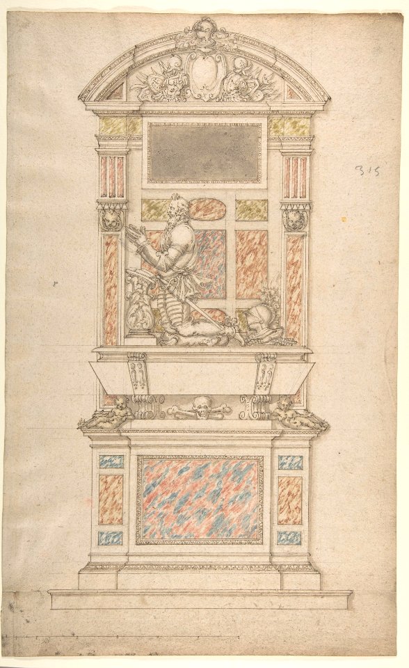 Design for a Man's Tomb MET DP810717