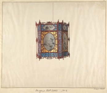 Design for a Hall Lamp No.6 MET DP805931
