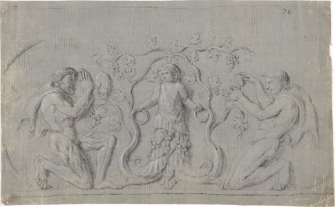 Design for a Figural Relief MET DP809220