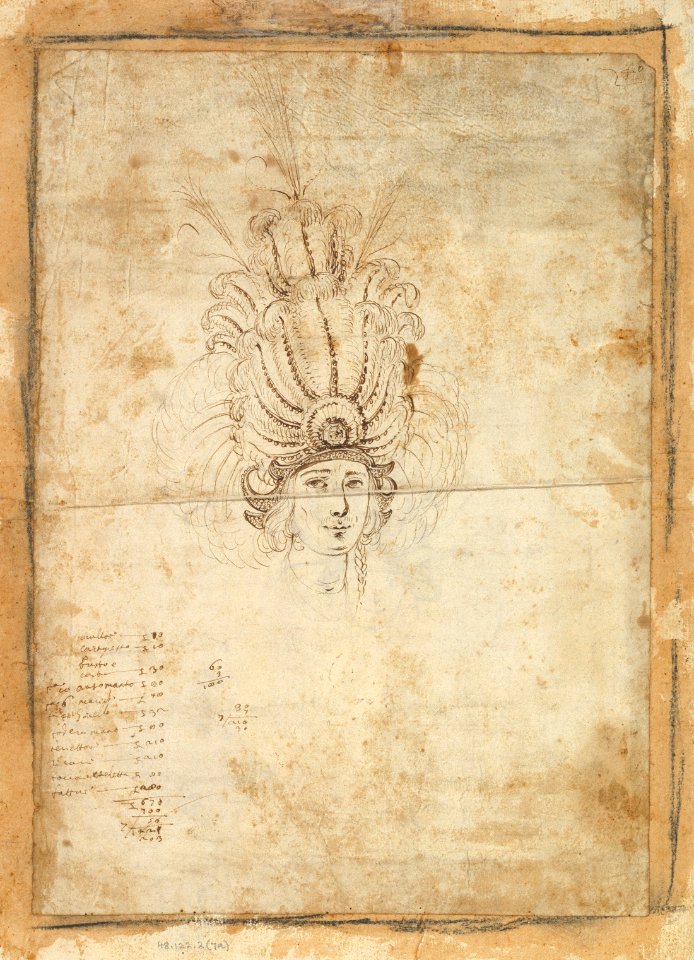 Design for a Man's Headdress MET DP823552