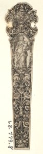 Design for a Knife Handle with the Personification of Charity MET DP837185
