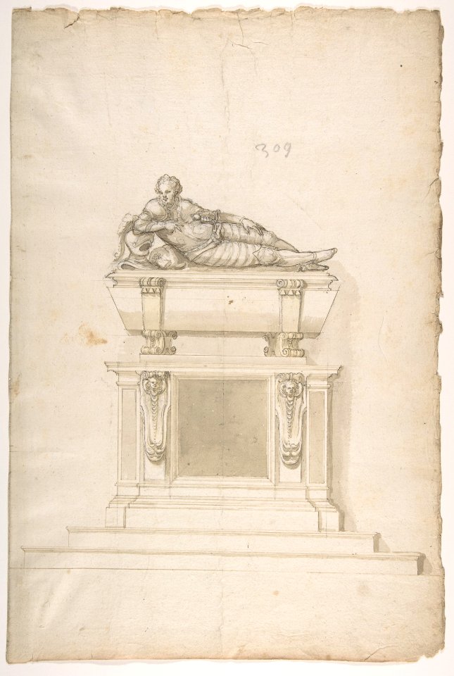 Design for a Man's Tomb MET DP810737