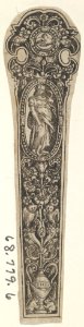 Design for a Knife Handle with the Personification of Prudence MET DP837176