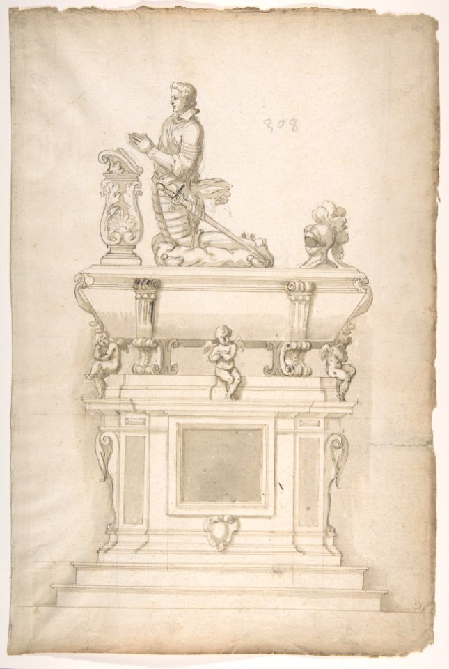 Design for a Man's Tomb MET DP810730