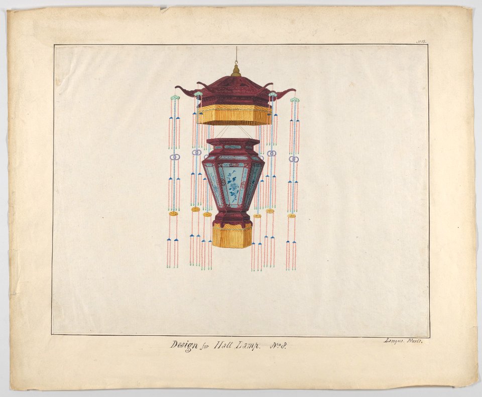 Design for a Hall Lamp MET DP830850