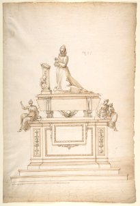 Design for a Lady's Tomb MET DP810729