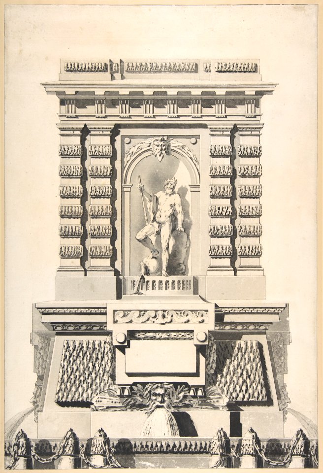 Design for a Monumental Fountain MET DP811618