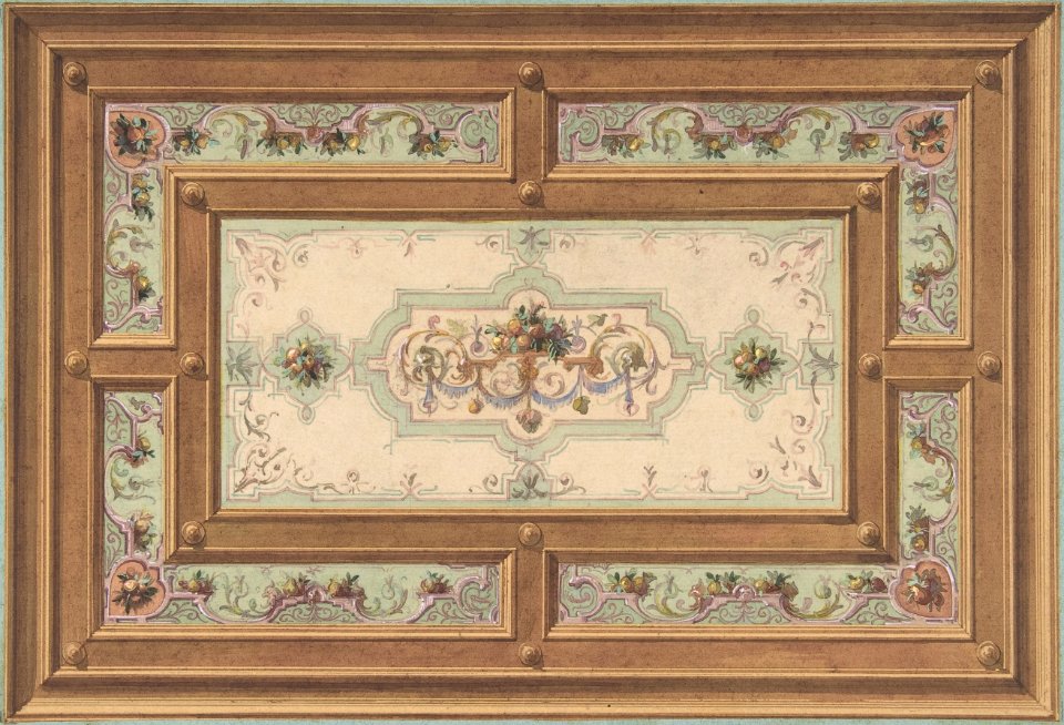 Design for a Painted Ceiling MET DP807073