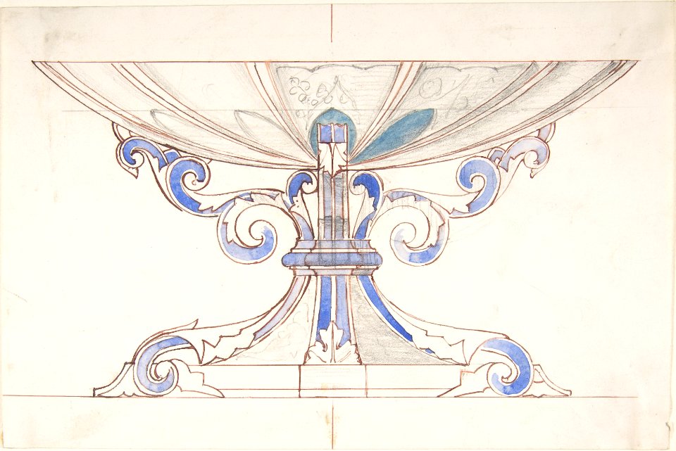 Design for a Metal Footed Vessel (for liturgical use?) MET DP806683