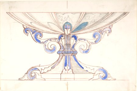 Design for a Metal Footed Vessel (for liturgical use?) MET DP806683