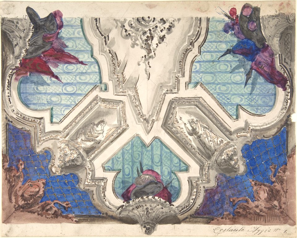 Design for a Painted Ceiling MET DP803927