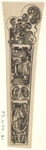 Design for a Knife Handle with Well-Dressed Couples MET DP837252
