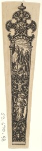 Design for a Knife Handle with a Memento Mori MET DP837249