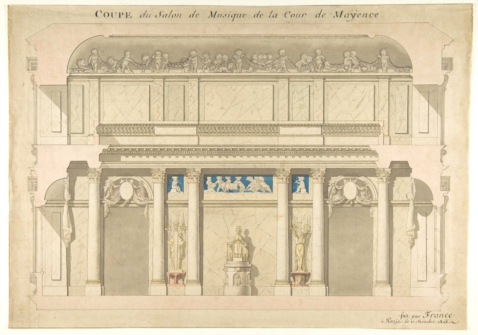 Design for a Music Room MET DP812956