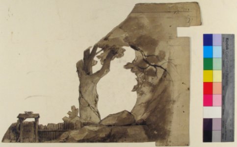 Design for a Stage Set at the Opéra, Paris MET 53.668.26