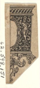 Design for a Knife Handle (Fragment from Manches de Coutiaus) MET DP837207