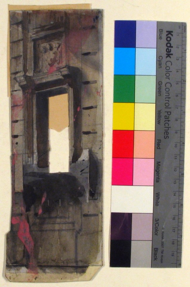 Design for a Stage Set at the Opéra, Paris MET 53.668.71