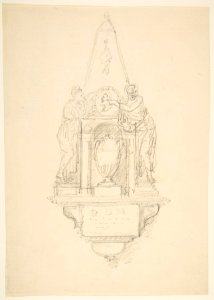 Design for a Monument (recto) MET DP812363