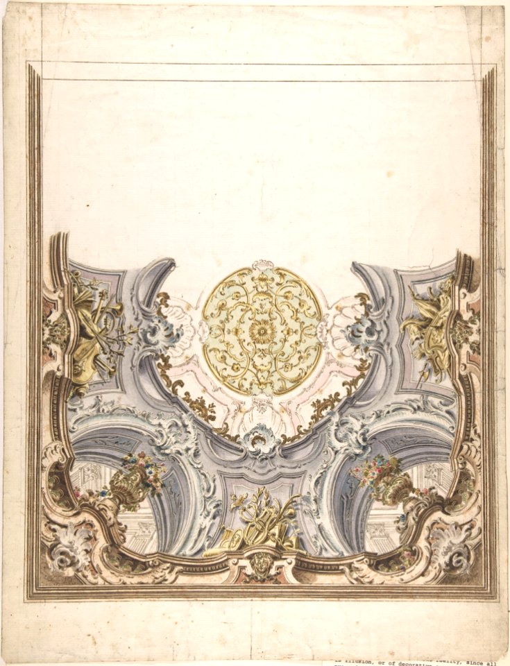 Design for a Painted Ceiling MET DP801584