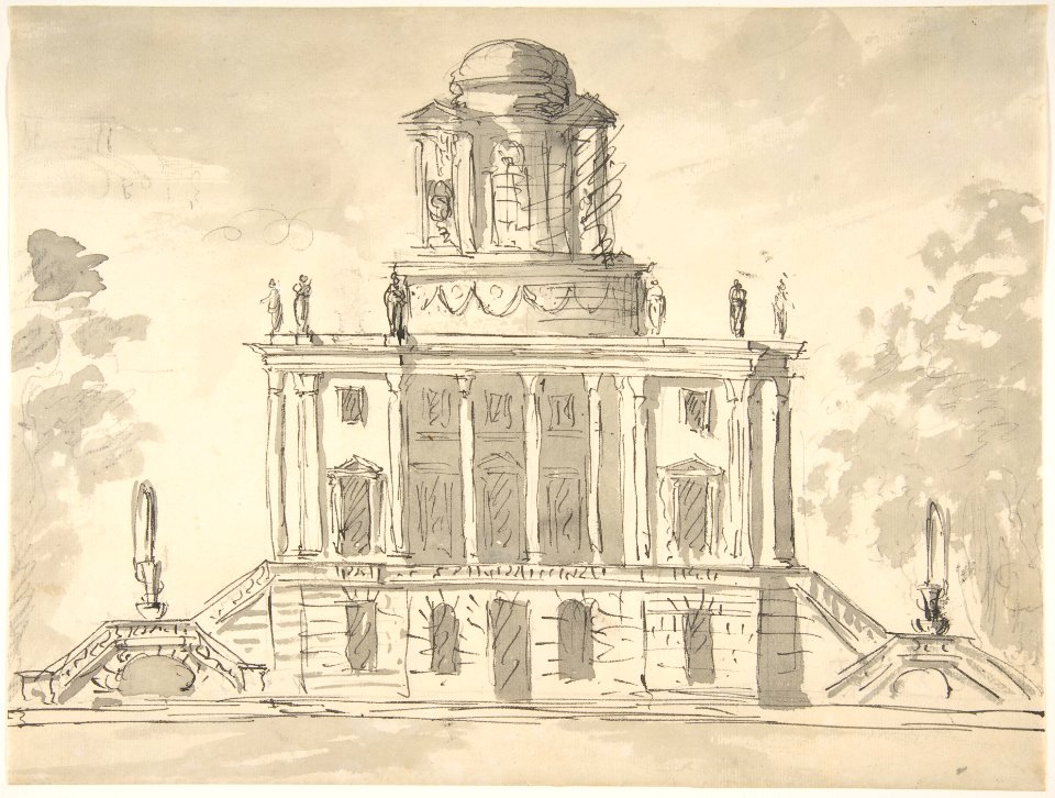 Design for a Mausoleum MET DP800996