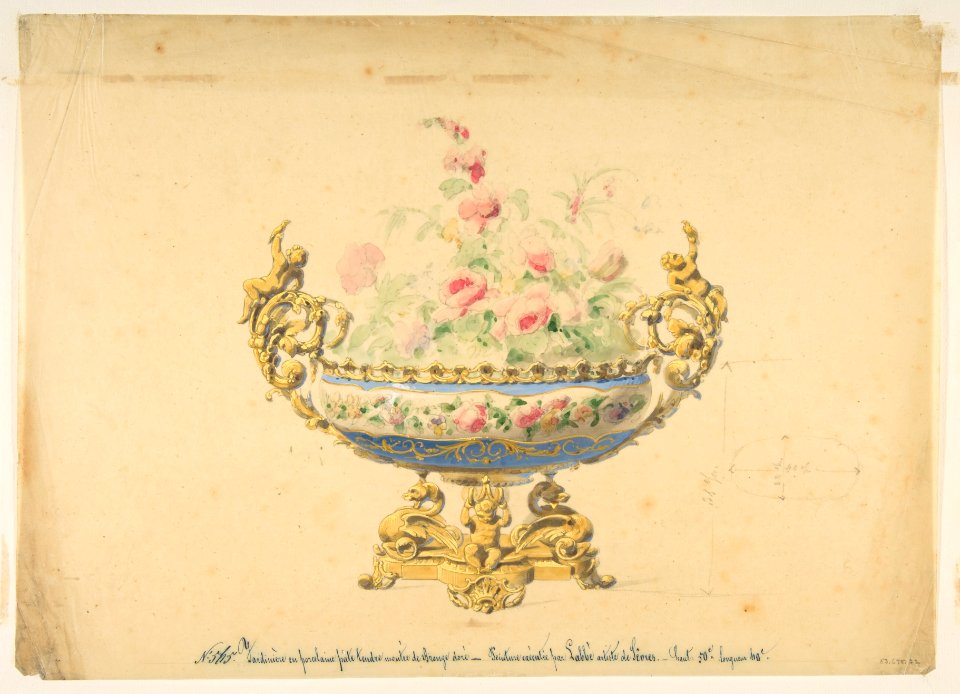 Design for a Jardiniere MET DP812484