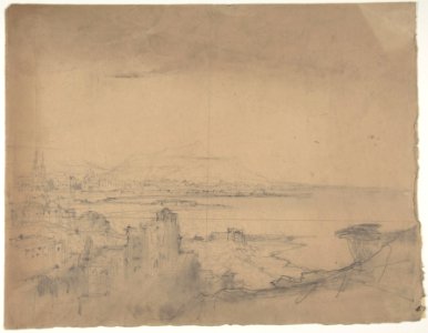 Design for a Stage Set at the Opéra, Paris (recto); Man with Cane (verso) MET DP809812