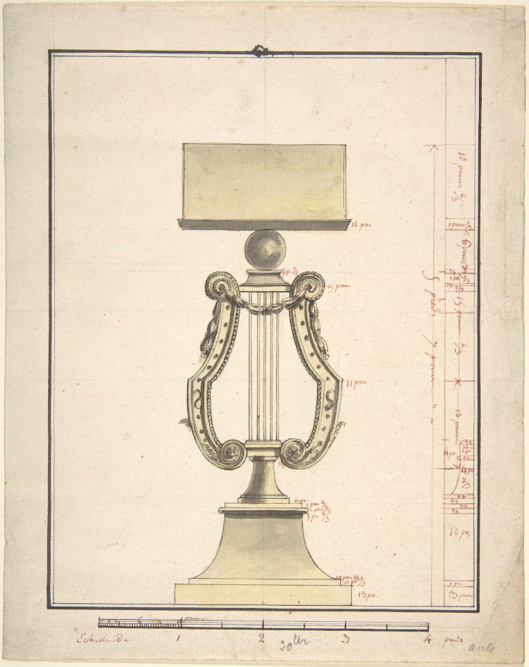 Design for a Music Stand MET DP809111