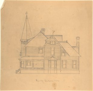 Design for a House, North Elevation MET DP805093