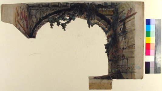 Design for a Stage Set at the Opéra, Paris MET 53.668.76