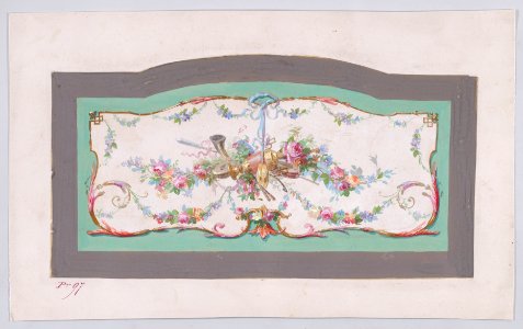 Design for a Sofa Back Cover Met DP889269