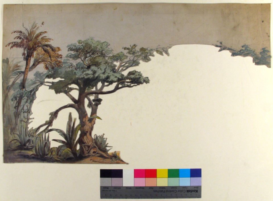 Design for a Stage Set at the Opéra, Paris MET 53.668.65