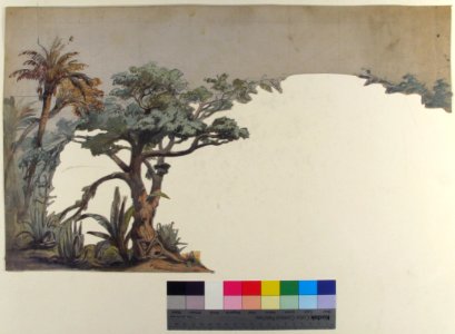 Design for a Stage Set at the Opéra, Paris MET 53.668.65