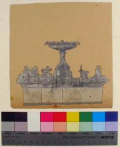 Design for a Stage Set at the Opéra, Paris- A Fountain MET 53.668.153