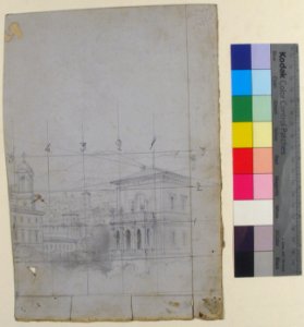 Design for a Stage Set at the Opéra, Paris MET 53.668.234