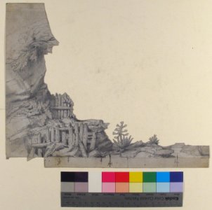 Design for a Stage Set at the Opéra, Paris MET 53.668.187