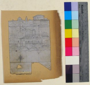 Design for a Stage Set at the Opéra, Paris MET 53.668.154