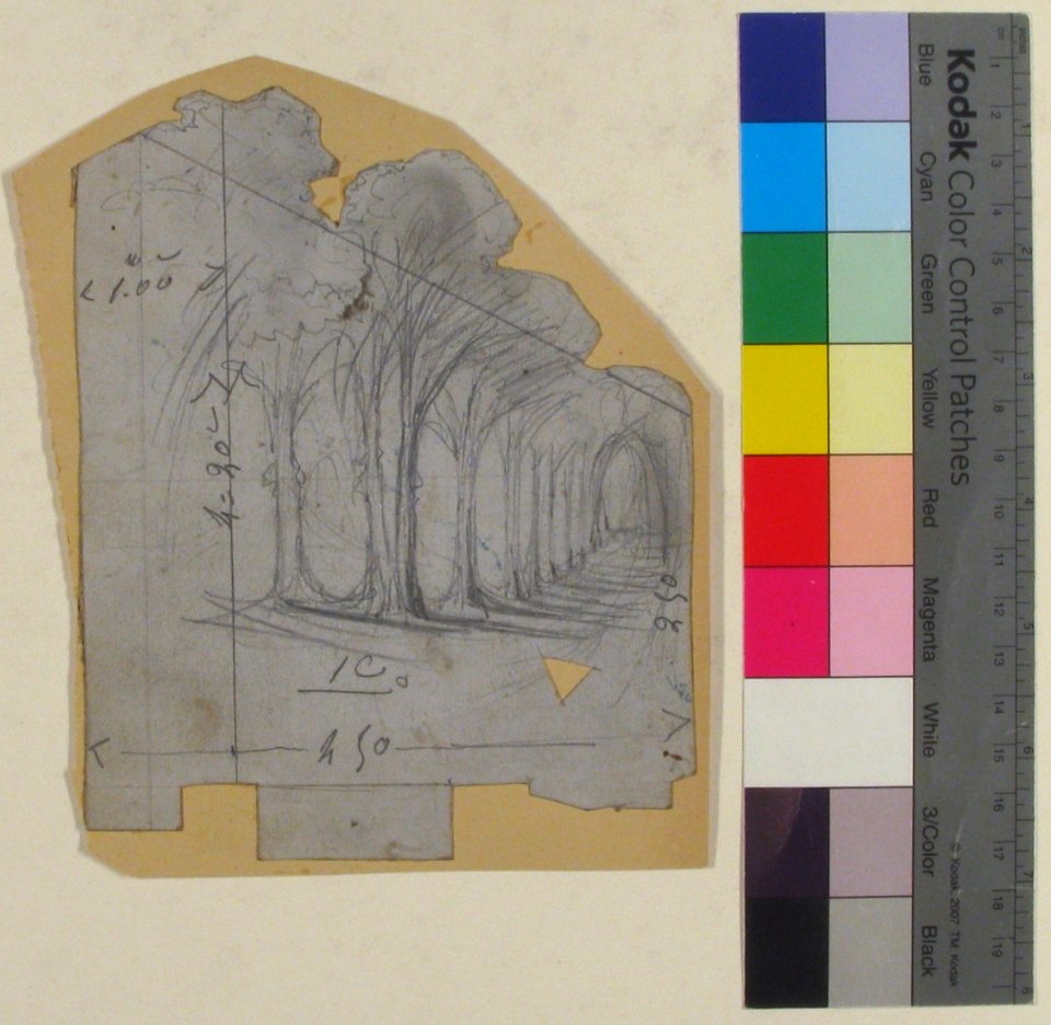 Design for a Stage Set at the Opéra, Paris MET 53.668.183
