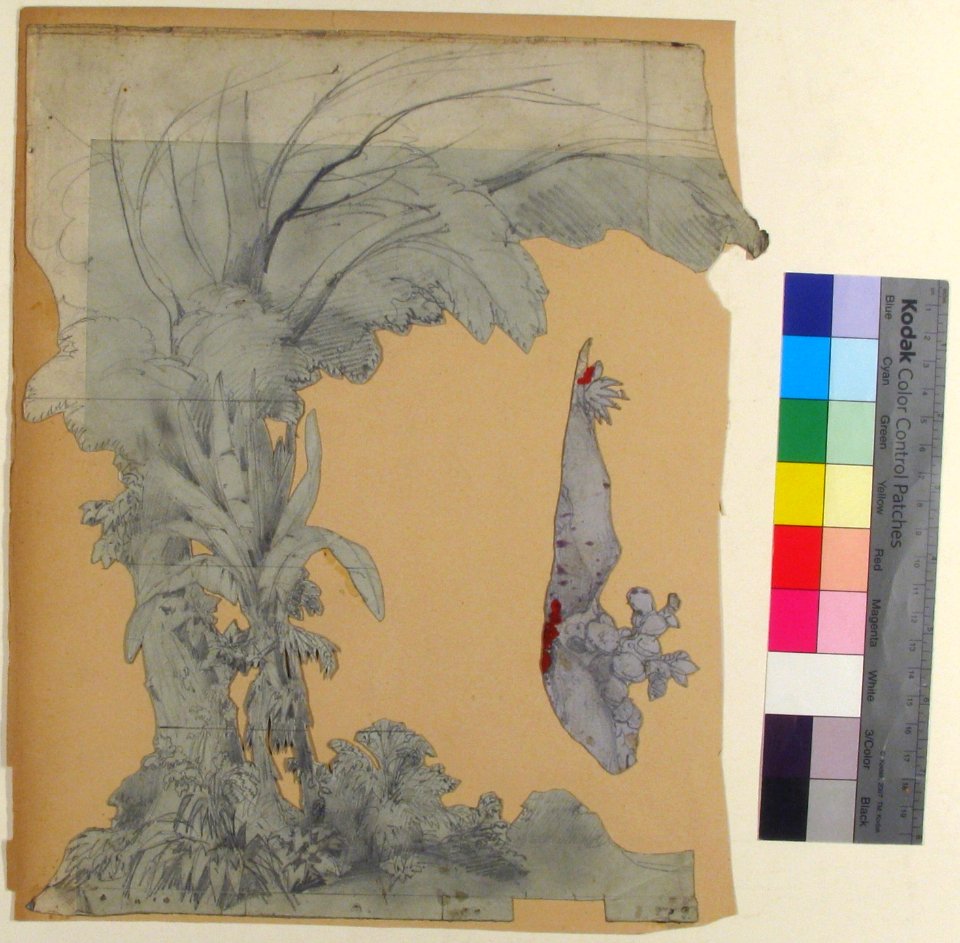 Design for a Stage Set at the Opéra, Paris MET 53.668.41