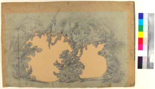 Design for a Stage Set at the Opéra, Paris MET 53.668.39