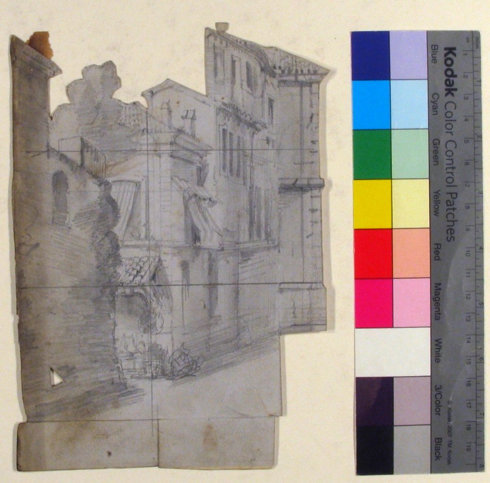 Design for a Stage Set at the Opéra, Paris MET 53.668.200