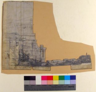 Design for a Stage Set at the Opéra, Paris MET 53.668.141