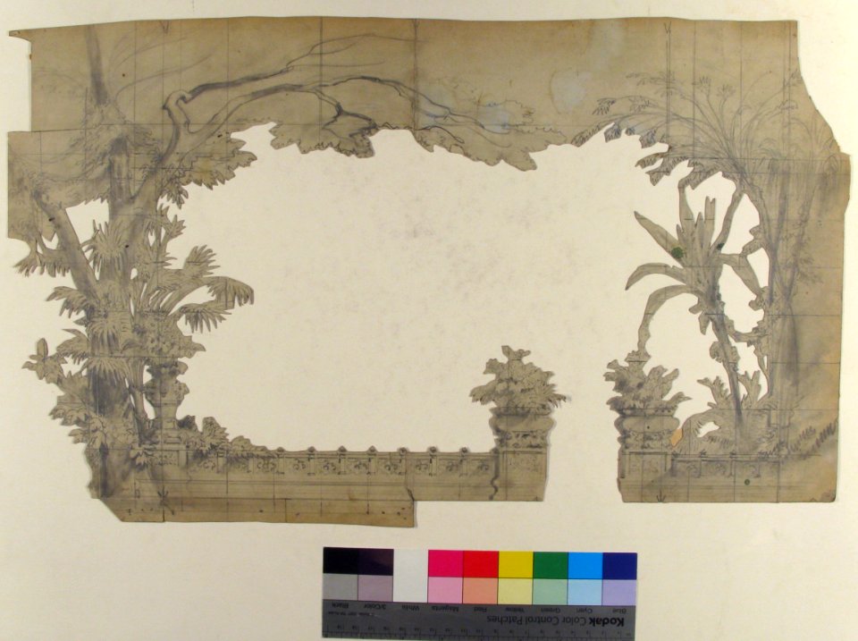 Design for a Stage Set at the Opéra, Paris MET 53.668.130