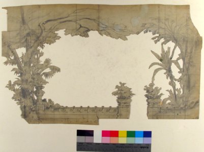 Design for a Stage Set at the Opéra, Paris MET 53.668.130
