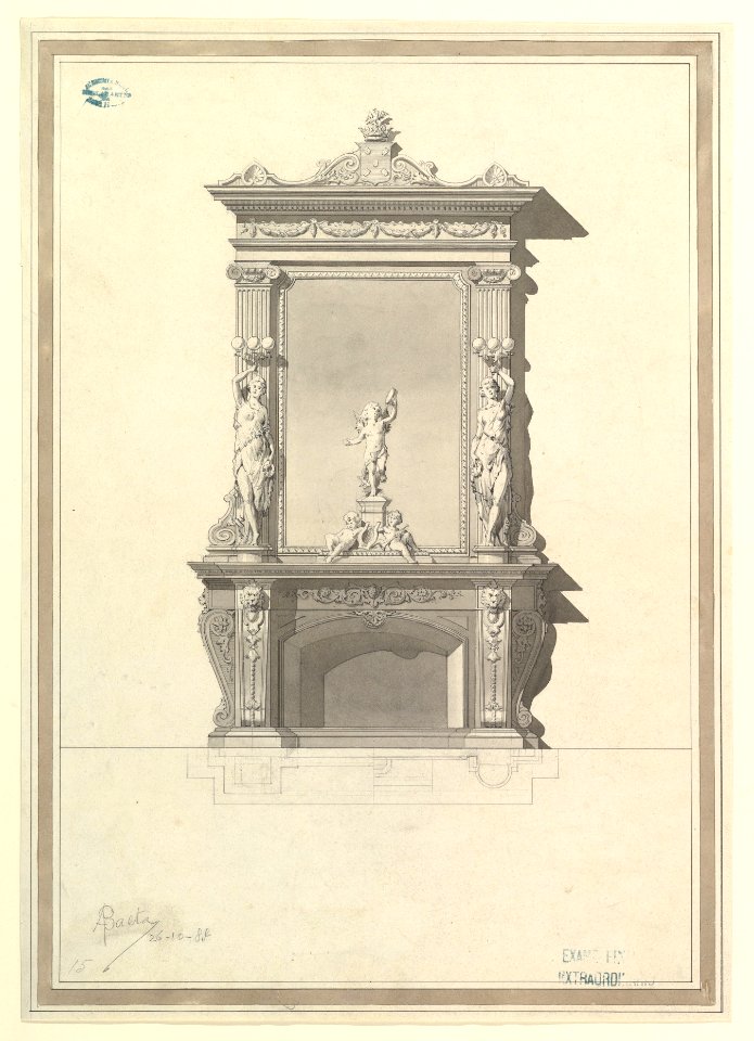 Design for Mantlepiece MET DP820722