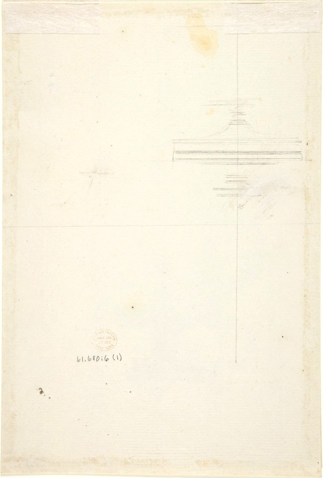 Design for a Plumed Oil Lamp MET DP808947