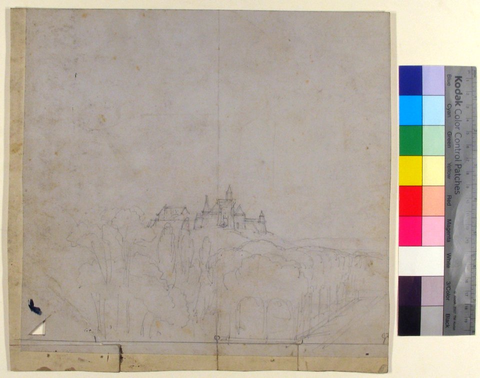 Design for a Stage Set at the Opéra, Paris MET 53.668.174
