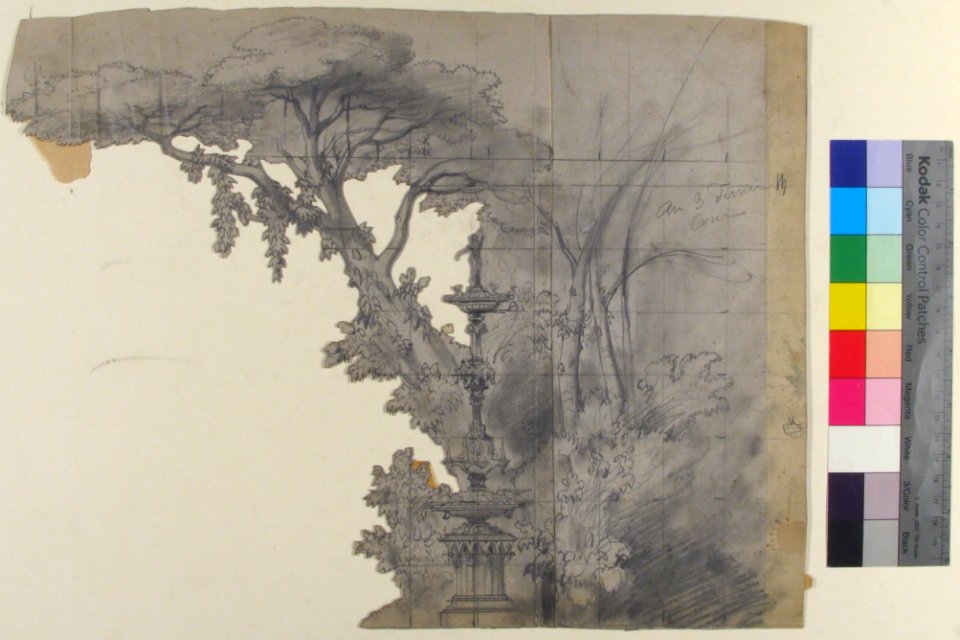 Design for a Stage Set at the Opéra, Paris MET 53.668.8