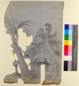 Design for a Stage Set at the Opéra, Paris MET 53.668.175
