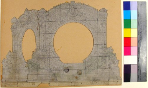 Design for a Stage Set at the Opéra, Paris MET 53.668.165